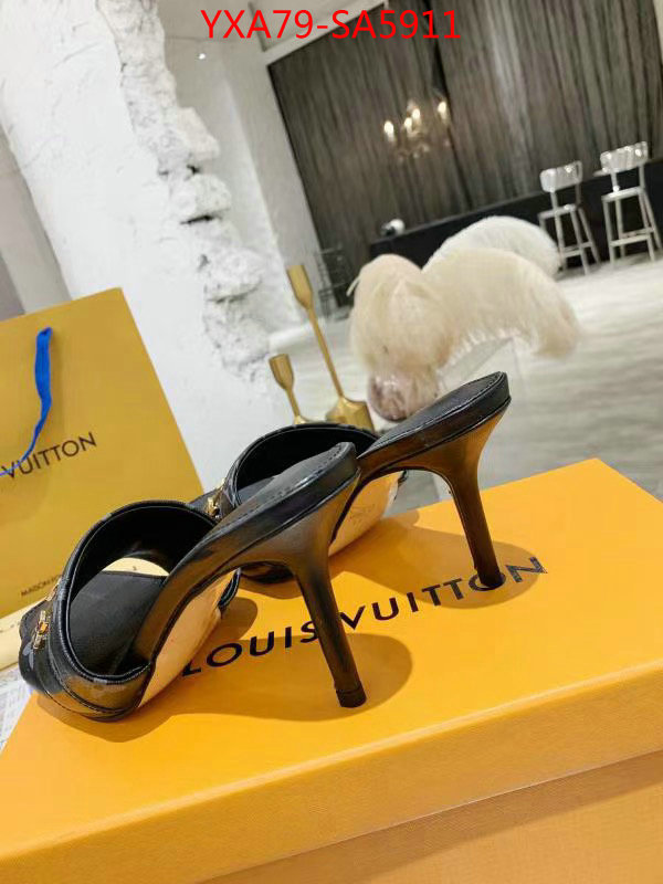 Women Shoes-LV,wholesale imitation designer replicas , ID: SA5911,$: 79USD