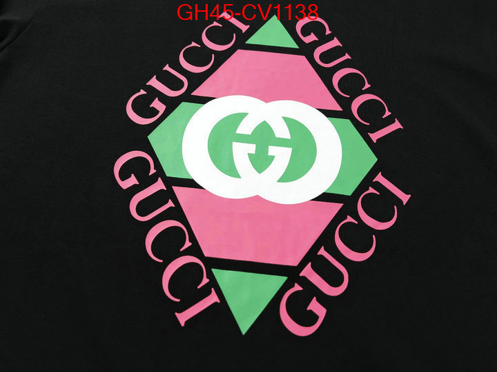 Clothing-Gucci,where to buy the best replica , ID: CV1138,$: 45USD