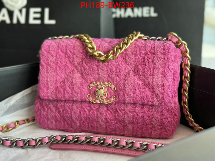 Chanel Bags(TOP)-Diagonal-,ID: BW236,$: 189USD