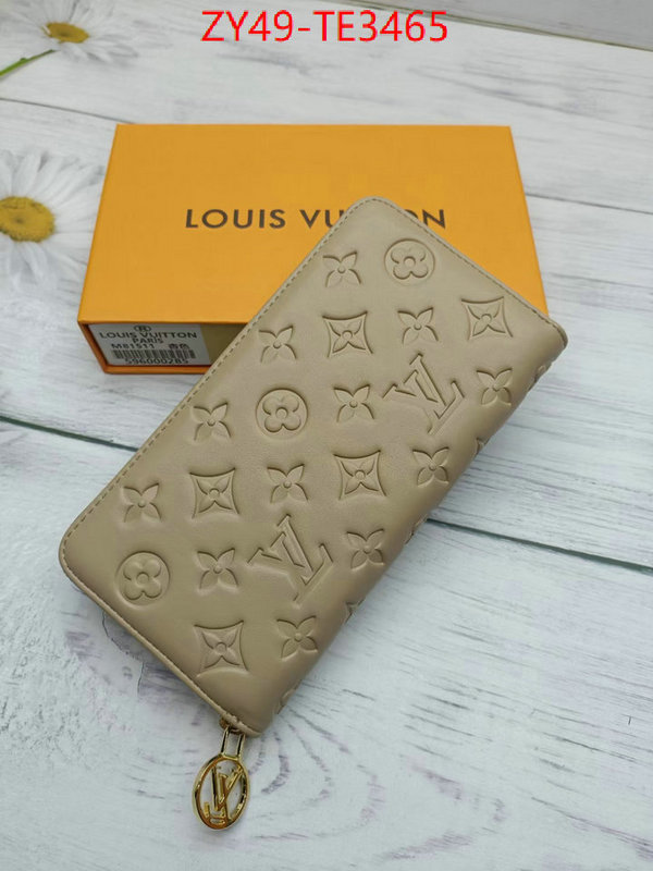 LV Bags(4A)-Wallet,buy high quality cheap hot replica ,ID: TE3465,$: 49USD