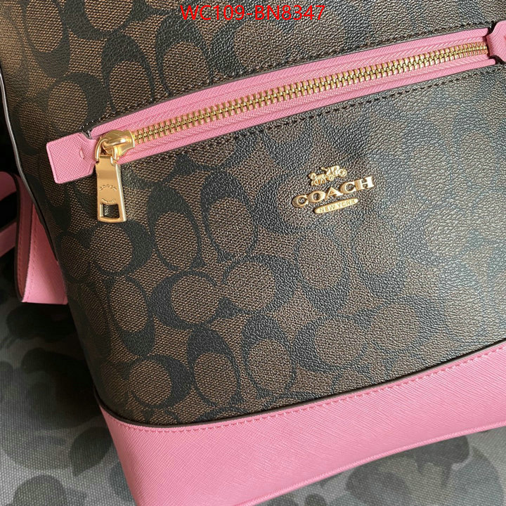 Coach Bags(4A)-Backpack-,buy 1:1 ,ID: BN8347,$: 109USD