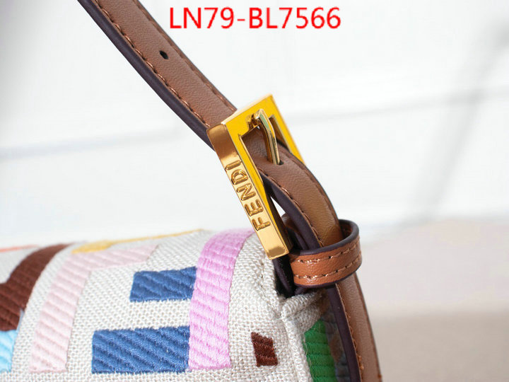 Fendi Bags(4A)-Baguette-,the best ,ID: BL7566,$: 79USD