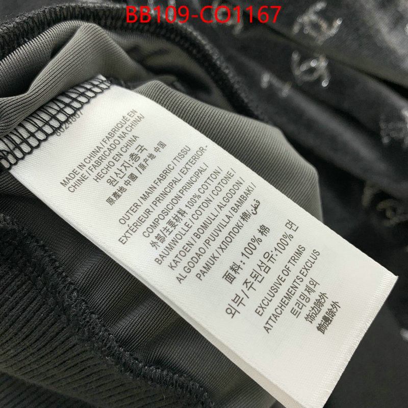 Clothing-Chanel,buying replica , ID: CO1167,$: 109USD