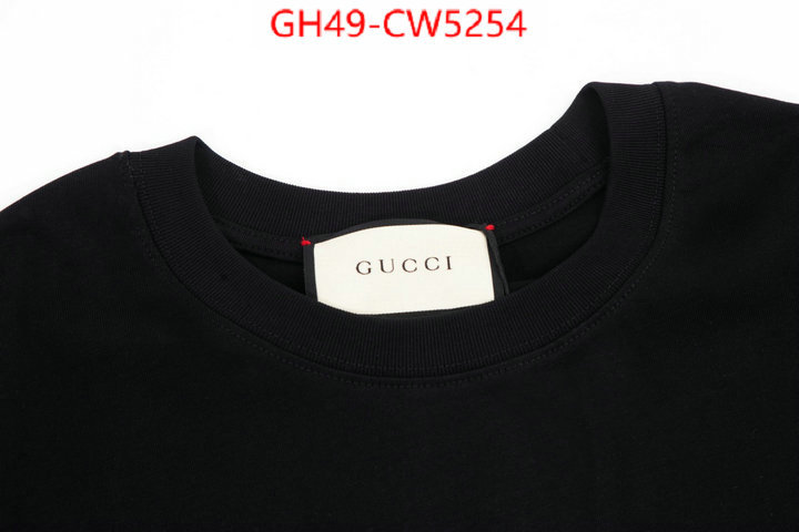 Clothing-Gucci,best quality designer , ID: CW5254,$: 49USD