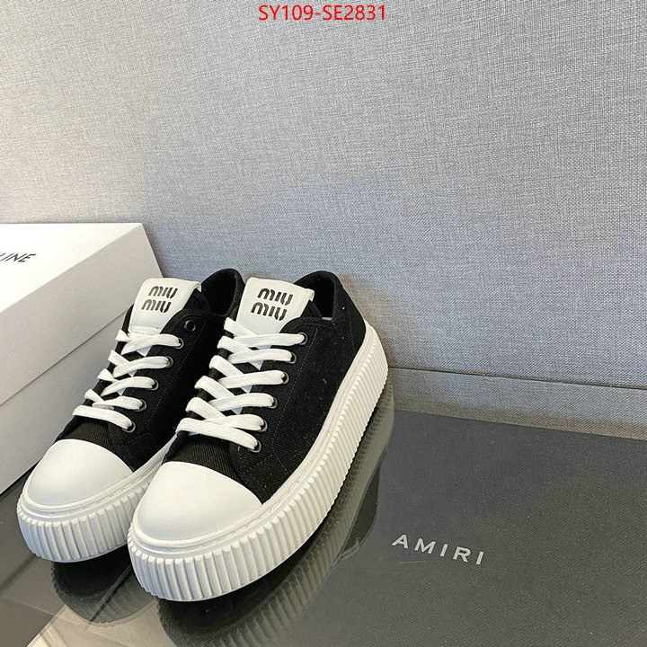 Women Shoes-Miu Miu,2023 luxury replicas , ID: SE2831,$: 109USD