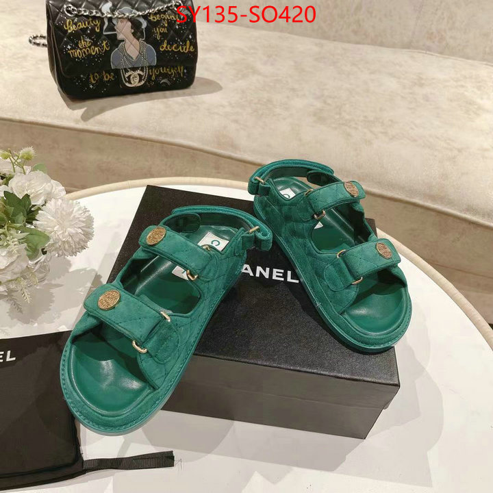 Women Shoes-Chanel,1:1 replica , ID: SO420,$: 135USD