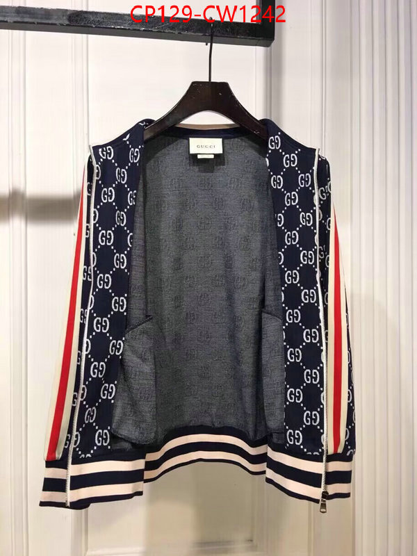 Clothing-Gucci,replicas , ID: CW1242,$: 129USD