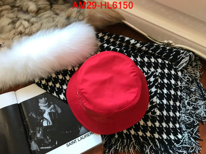 Cap (Hat)-Prada,high quality 1:1 replica , ID: HL6150,$: 29USD