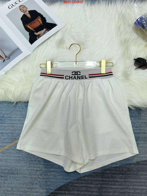 Clothing-Chanel,what 1:1 replica , ID: CE4983,$: 95USD