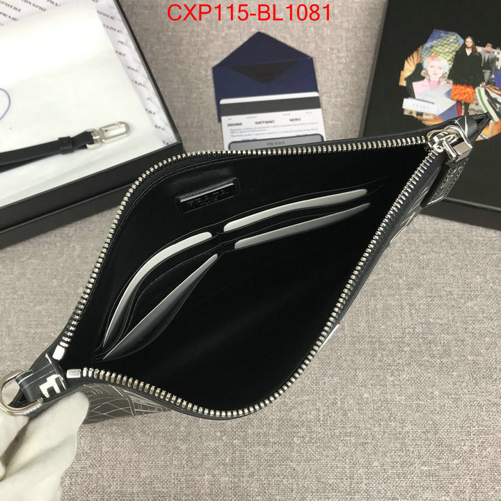 Prada Bags(TOP)-Clutch-,ID: BL1081,$: 115USD