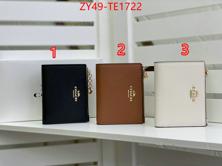 Coach Bags(4A)-Wallet,how to find replica shop ,ID: TE1722,$: 49USD