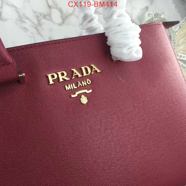 Prada Bags(4A)-Handbag-,ID: BM414,$:119USD