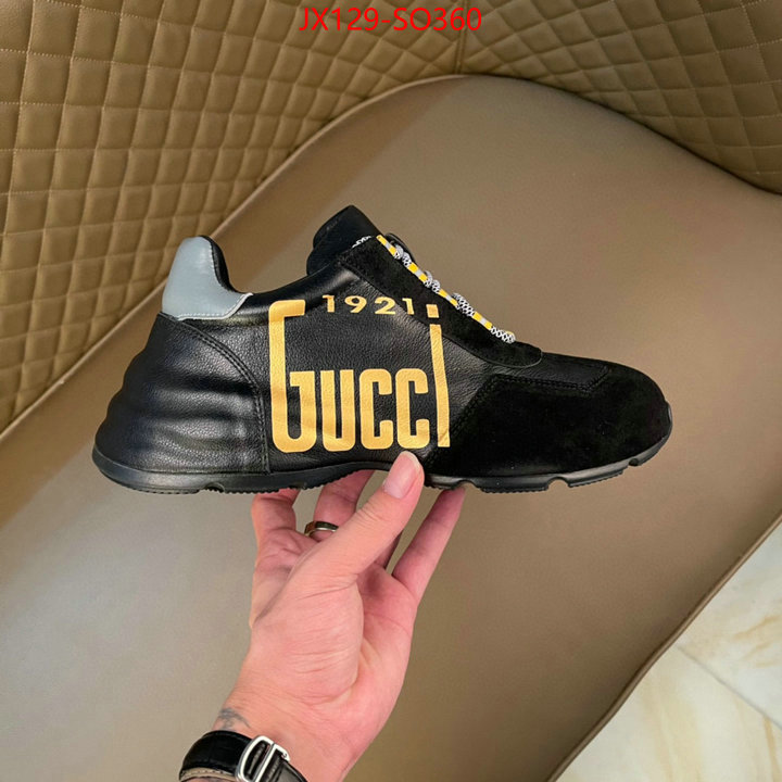 Men Shoes-Gucci,can i buy replica , ID: SO360,$: 129USD