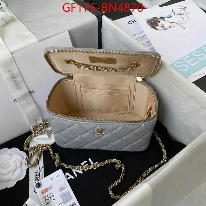 Chanel Bags(TOP)-Vanity,ID: BN4870,$: 175USD