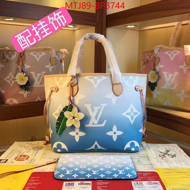 LV Bags(4A)-Neverfull-,brand designer replica ,ID: BP3744,$: 89USD