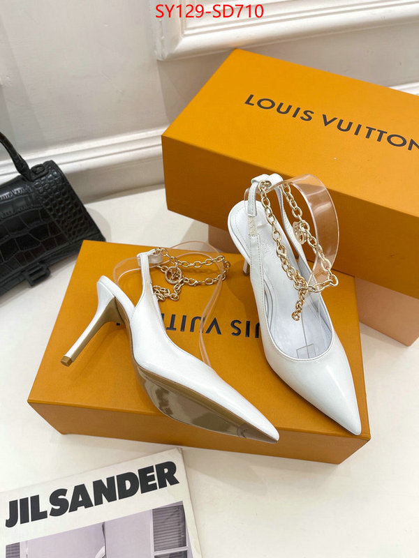 Women Shoes-LV,quality aaaaa replica , ID: SD710,$: 129USD