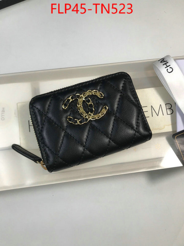 Chanel Bags(TOP)-Wallet-,ID: TN523,$: 45USD