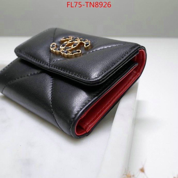 Chanel Bags(4A)-Wallet-,ID: TN8926,$: 75USD