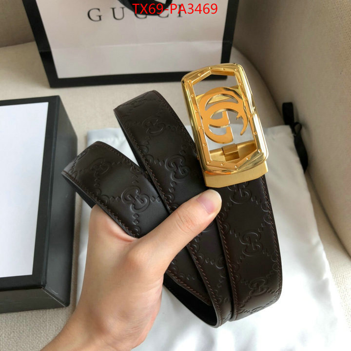 Belts-Gucci,the quality replica , ID: PA3469,$: 69USD