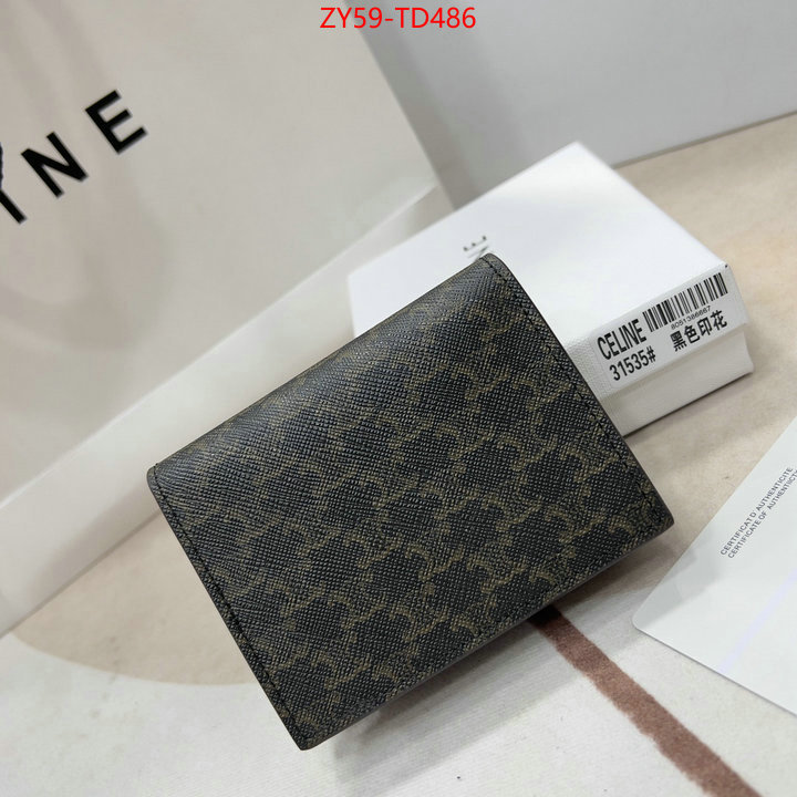 CELINE Bags(4A)-Wallet,aaaaa replica ,ID: TD486,$: 59USD