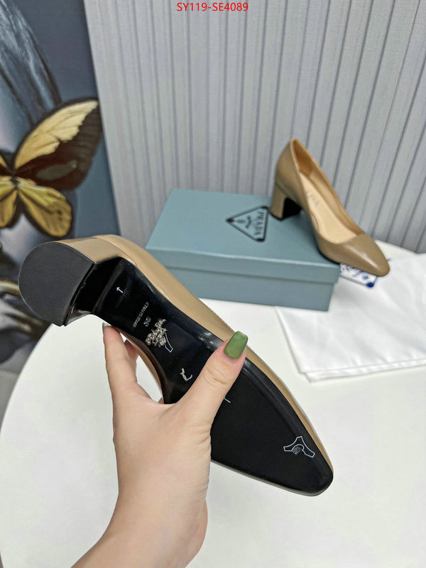 Women Shoes-Prada,the highest quality fake , ID: SE4089,$: 119USD