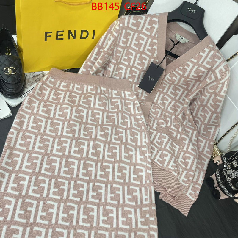 Clothing-Fendi,where can you buy a replica , ID: CF26,$: 145USD