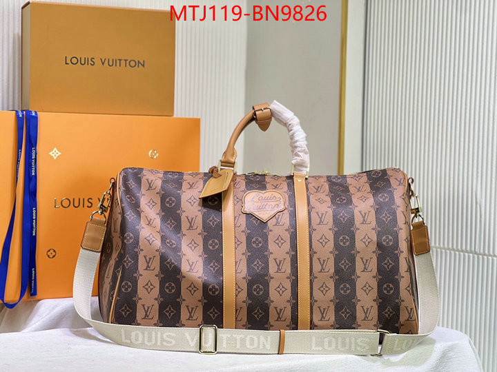 LV Bags(4A)-Keepall BandouliRe 45-50-,buy cheap replica ,ID: BN9826,$: 119USD