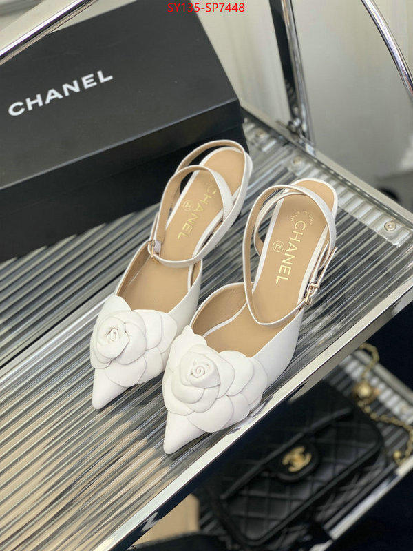 Women Shoes-Chanel,high quality , ID: SP7448,$: 135USD