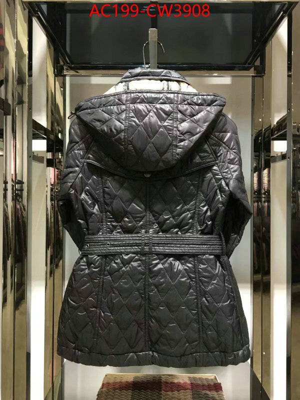 Down jacket Women-Burberry,best knockoff , ID: CW3908,$: 199USD