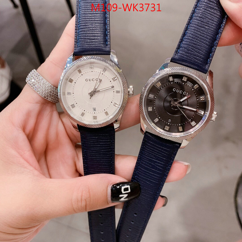 Watch(4A)-Gucci,top designer replica , ID: WK3731,$:109USD