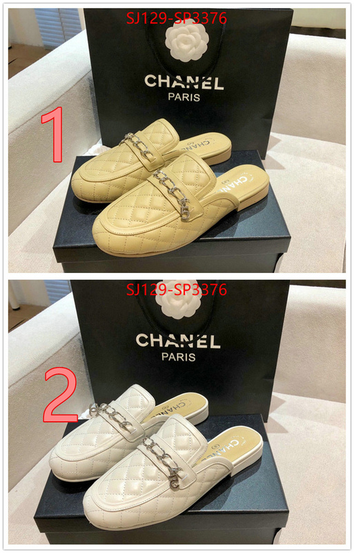 Women Shoes-Chanel,1:1 replica wholesale , ID: SP3376,$: 129USD