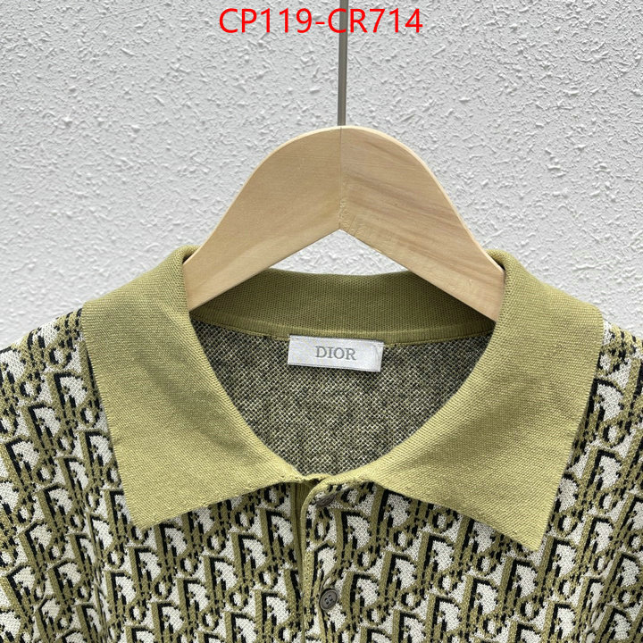 Clothing-Dior,replica aaaaa+ designer ,ID: CR714,$: 119USD