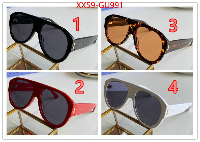 Glasses-Gucci,online sales , ID: GU991,$: 59USD