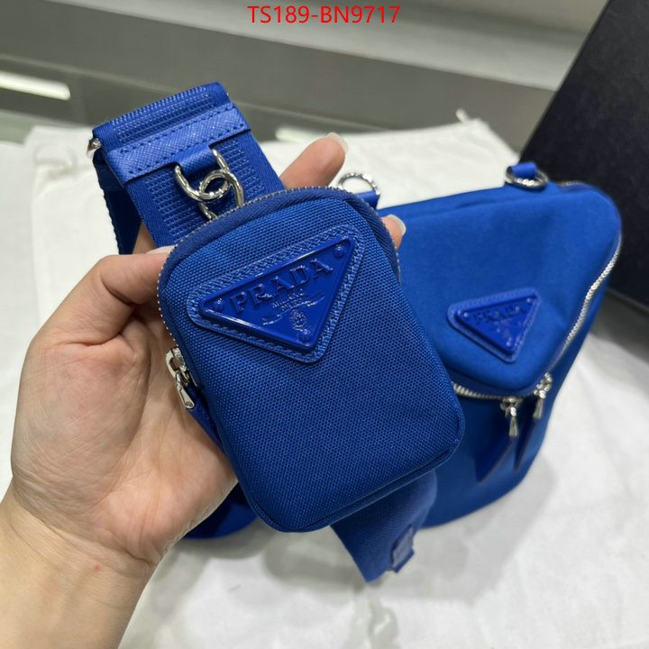 Prada Bags(TOP)-Diagonal-,ID: BN9717,$: 189USD