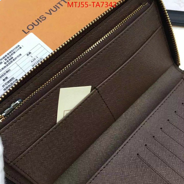 LV Bags(4A)-Wallet,ID: TA7342,$: 55USD