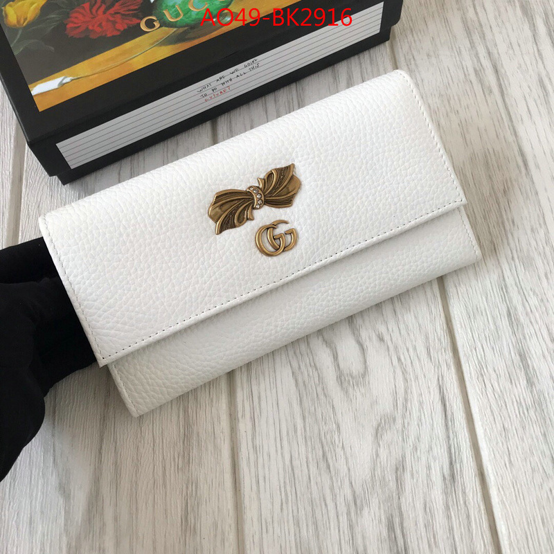 Gucci Bags(4A)-Wallet-,ID: BK2916,$:49USD
