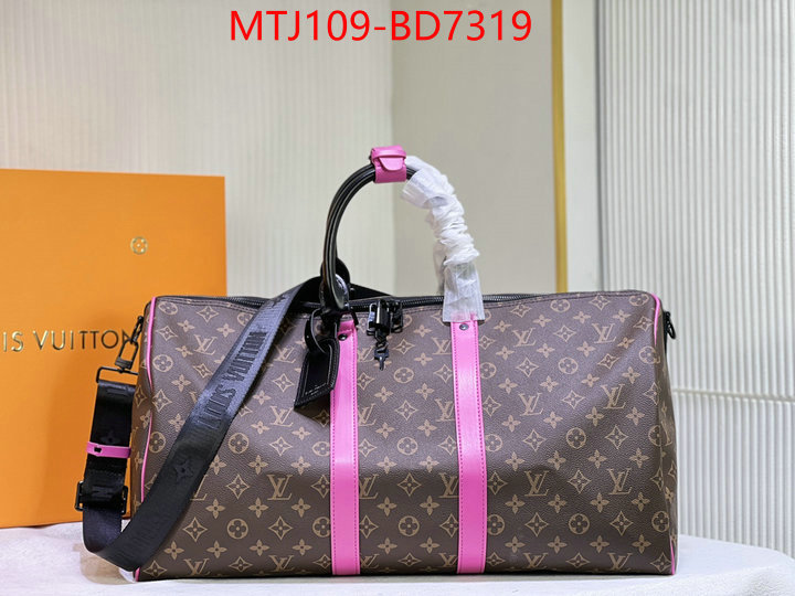 LV Bags(4A)-Keepall BandouliRe 45-50-,where quality designer replica ,ID: BD7319,$: 109USD