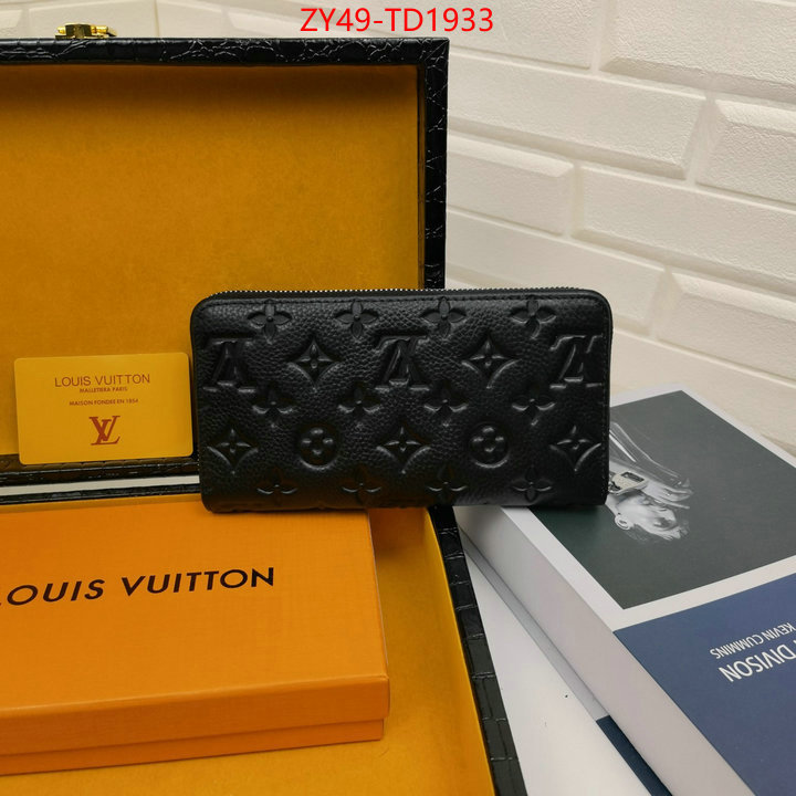 LV Bags(4A)-Wallet,ID: TD1933,$: 49USD