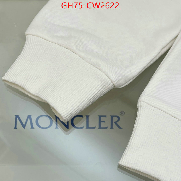 Clothing-Moncler,buy the best replica , ID: CW2622,$: 75USD