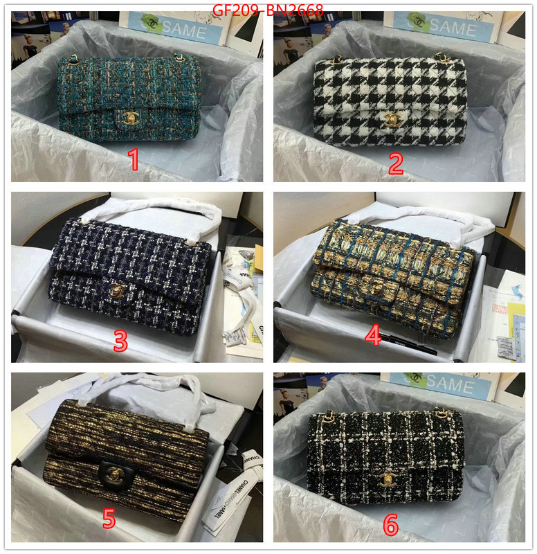 Chanel Bags(TOP)-Diagonal-,ID: BN2668,$: 209USD