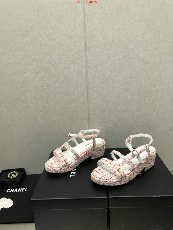 Women Shoes-Chanel,high quality , ID: SE4876,$: 115USD