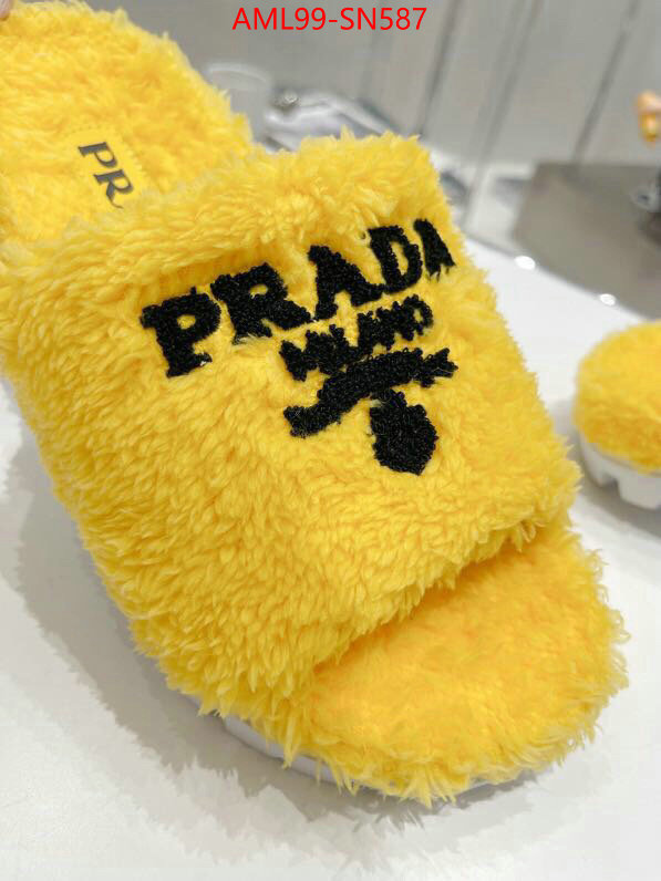 Women Shoes-Prada,wholesale 2023 replica , ID: SN587,$: 99USD