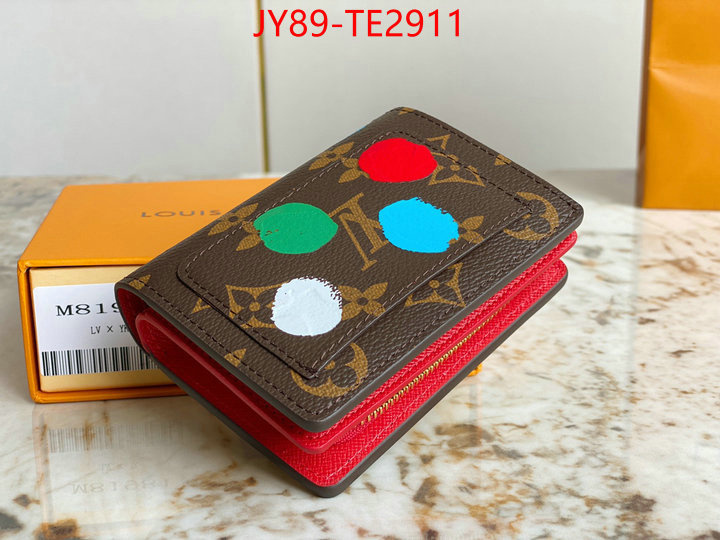 LV Bags(TOP)-Wallet,ID: TE2911,$: 89USD