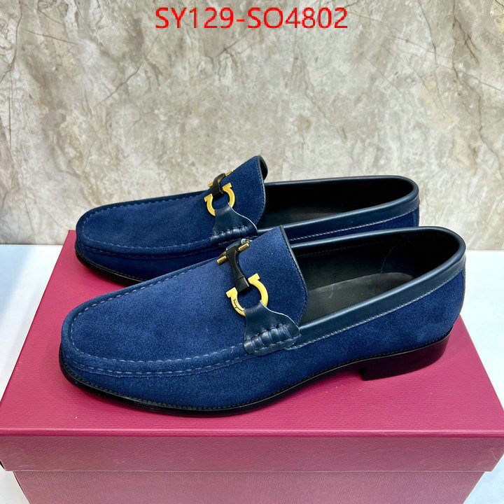 Men shoes-Ferragamo,aaaaa quality replica , ID: SO4802,$: 129USD