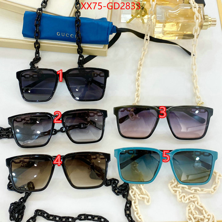 Glasses-Gucci,replicas buy special , ID: GD2833,$: 75USD