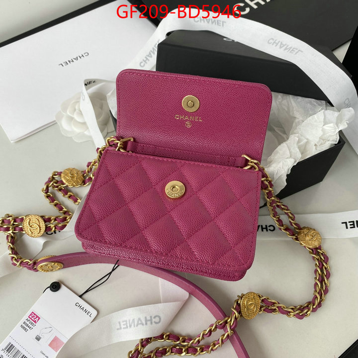 Chanel Bags(TOP)-Diagonal-,ID: BD5946,$: 209USD