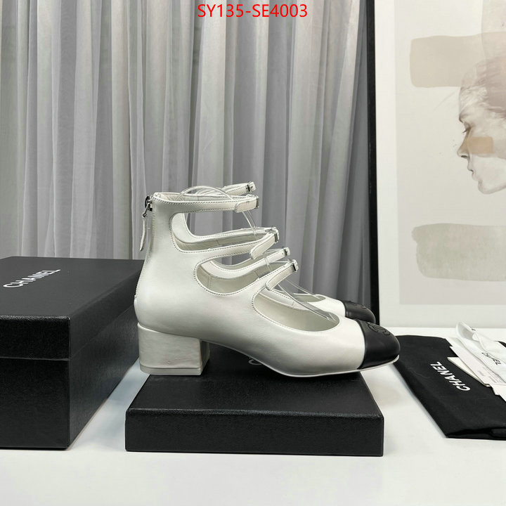 Women Shoes-Chanel,high quality replica designer , ID: SE4003,$: 135USD