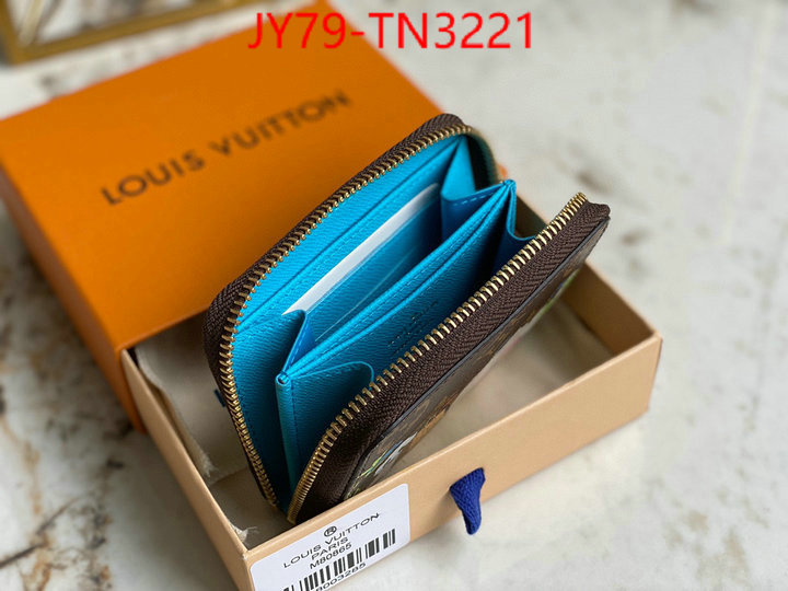 LV Bags(TOP)-Wallet,ID: TN3221,$: 79USD