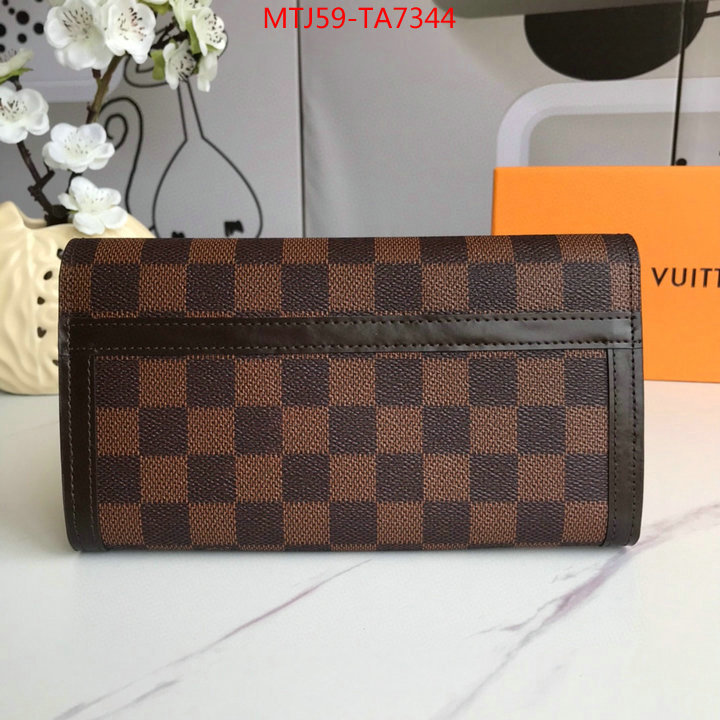 LV Bags(4A)-Wallet,ID: TA7344,$: 59USD