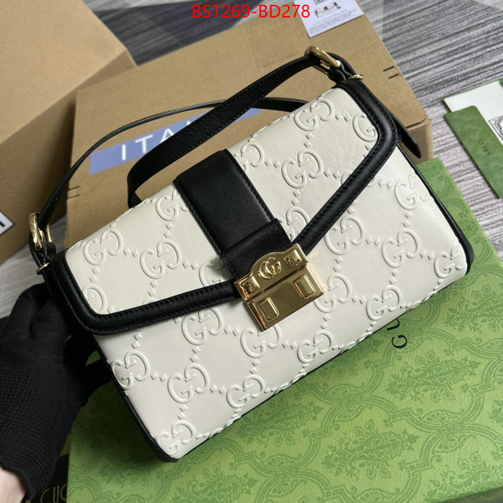 Gucci Bags(TOP)-Diagonal-,what's the best place to buy replica ,ID: BD278,$: 269USD